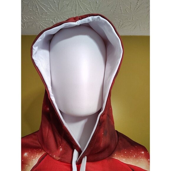 'Christmas Black Lab" Pullover Hoodie L - Picture 2 of 6